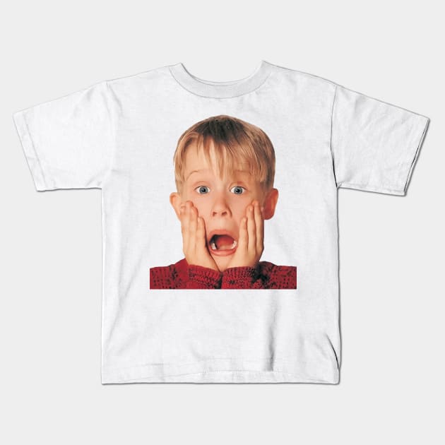 Kevin screaming! Kids T-Shirt by GloriousWax